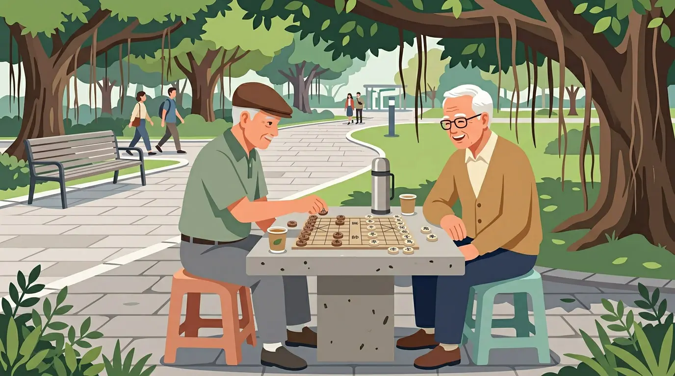公園暗棋